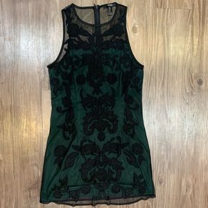 High neck mini dress!